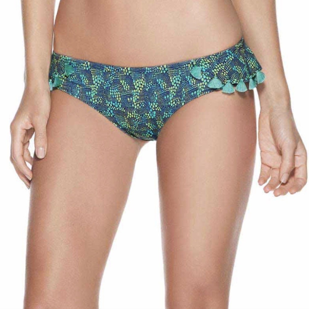 ONDADEMAR MANTIS RUFFLED BIKIN BOTTOM Size: medium